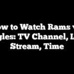 How to Watch Rams vs. Eagles: TV Channel, Live Stream, Time