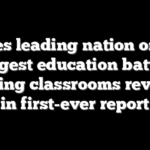 States leading nation on the biggest education battles gripping classrooms revealed in first-ever report