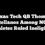 Texas Tech QB Thomas Castellanos Among NCAA Athletes Ruled Ineligible